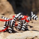 Zebra ornament\--$3.00